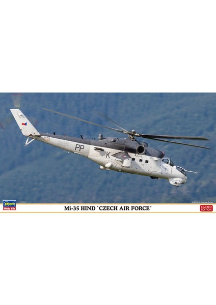 02247 1/72 Mi-35 Hind Czech Air Force (Limited Edition) Helikopter Demonte Plastik Maketi