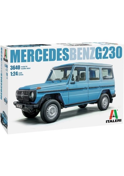 3640S 1/24 Mercedes-Benz G230 Jeep Demonte Plastik Maketi