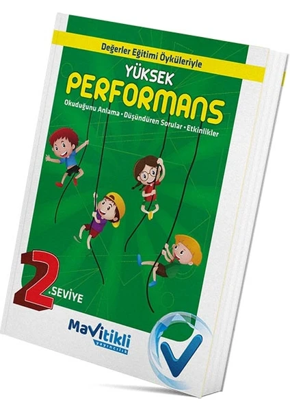 Mavitikli Yayıncılık 2. Sınıf Okuma - Anlama Yüksek Performans Öykülerle Değerler Eğitim