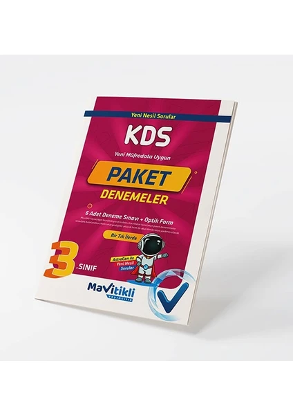 Mavitikli Yayıncılık 3. Sınıf Yeni Nesil Paket Deneme ( 6 Farklı Deneme )