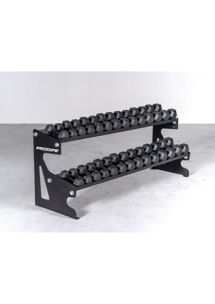 Profesyonel Dambıl Standı 2 Katlı Dambıl Rack