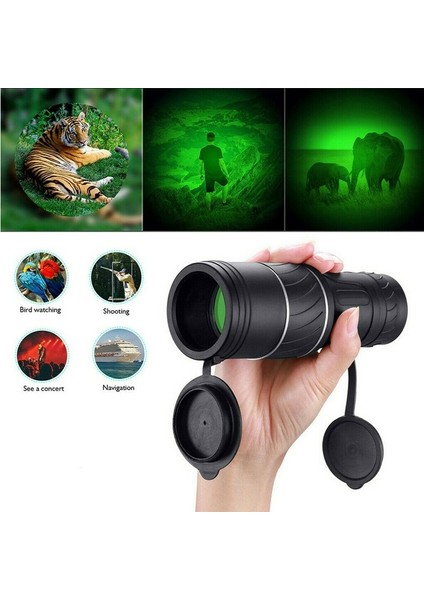 Monoküler 40X60 Hd Optik Düz ve Gece Görüş Monoküler Kamp Yürüyüş Teleskop (Yurt Dışından) fiyatları