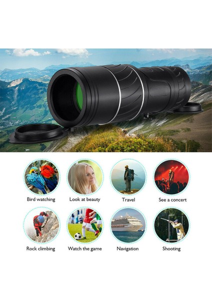 Monoküler 40X60 Hd Optik Düz ve Gece Görüş Monoküler Kamp Yürüyüş Teleskop (Yurt Dışından) fırsatları