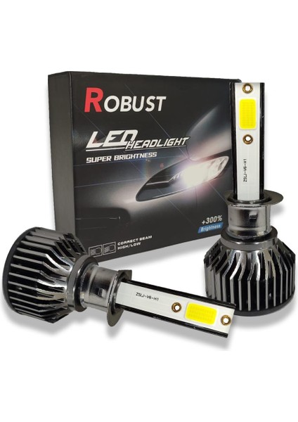 H1 LED Xenon Far Ampulü Yeni Nesil Mini 8000 Lumen 36 Watt