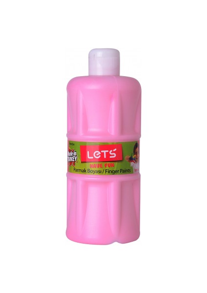 Lets Parmak Boyası 500 Ml. Pembe