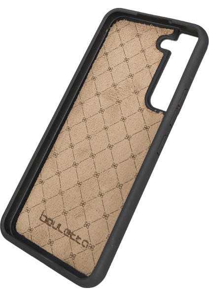 Samsung Galaxy S22 Uyumlu Deri Arka Kapak RST2EF Taba