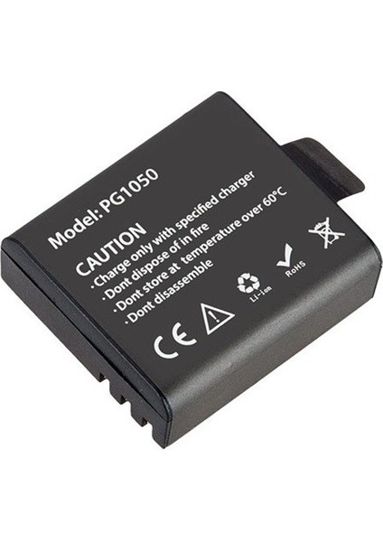 PG1050 Eken H9R Aksiyon Kamerası PG1050 3.7V 1050 Mah 3.885 Wh Yedek Batarya Şarjedilebilir Pil fiyatları