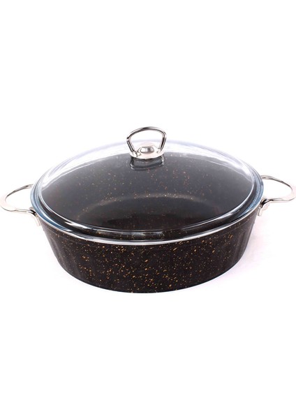 Granit Basık Tencere 30 cm
