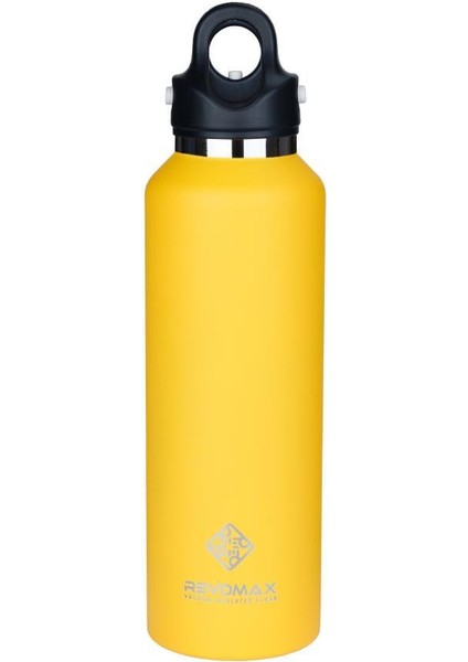 20 Oz 592 ml Paslanmaz Çelik Termos Sarı