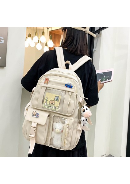 Okul Sırt Çantası - Beyaz (Yurt Dışından) fırsatları