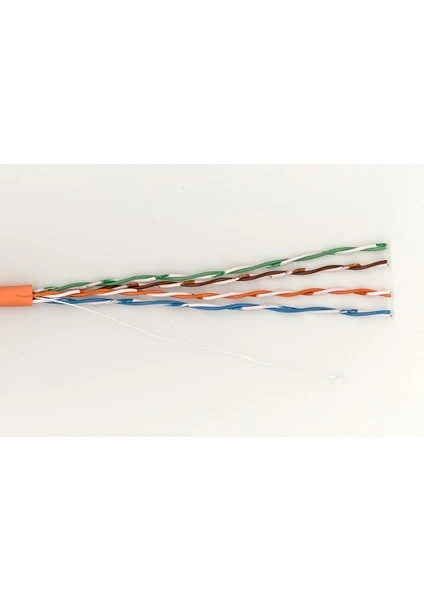 Cat6 Utp Lszh (Hf) 100 Metrelik Turuncu