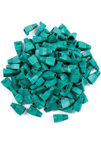 RJ45 Cat5 Cat6 Kılıf (100 Adet) - Yeşil