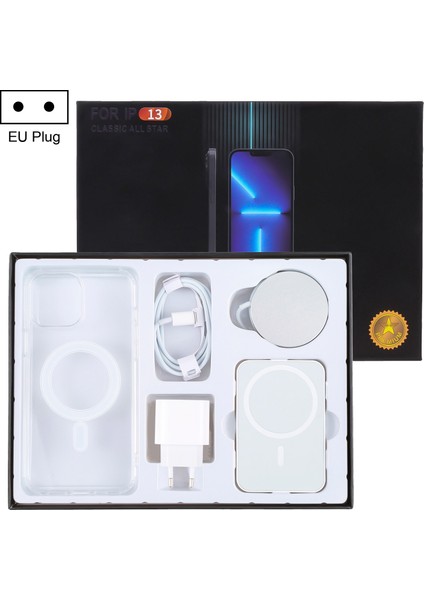 5 In 1 Şarj Dijital Hediye Kutusu Iphone 13 Mini Siyah Için Set fiyatları