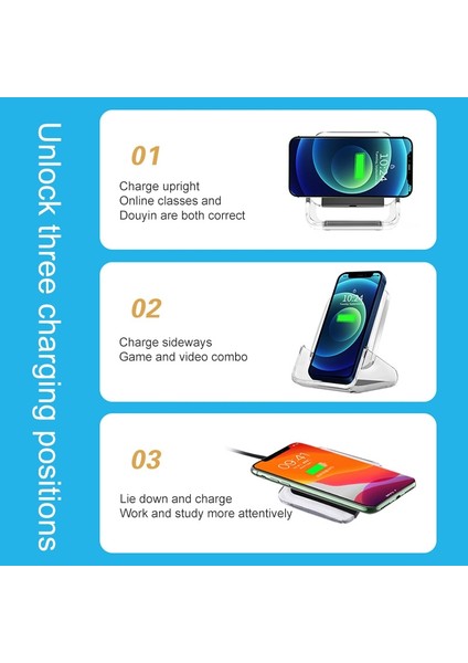 Telefon Dikey Tutucu Kablosuz Şarj Siyah indirimleri