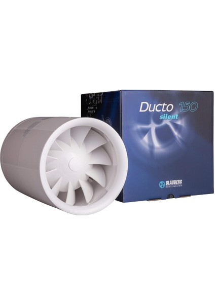 Ducto 150 Sesiz Plastik Kanal Fanı 340 M3H modelleri