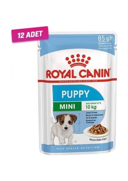 Puppy Mini Gravy Pouch Köpek Maması 85 gr 12'li