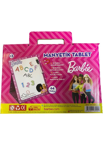 Alfabe Sayı Manyetik Magnet Seti 62 Parça fiyatları