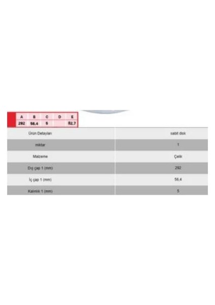 Harley Davidson Softail Standard Ön Fren Disk MST500