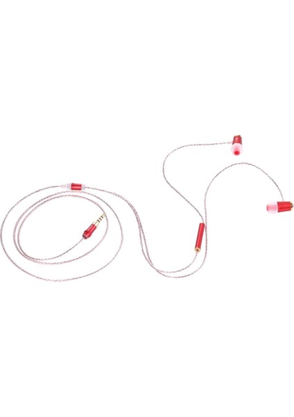 1.2 M Kablolu Kulaklık Kulak Kulakiçi Kulaklık Metal Hifi Kulaklıklar Kırmızı (Yurt Dışından) fırsatları