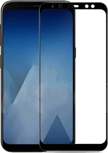 Samsung Galaxy A7 2018 Ekran Koruyucu Flim Tam Kapatan 5d Kırılmaz Cam 9h Dayanıklı Şeffaf