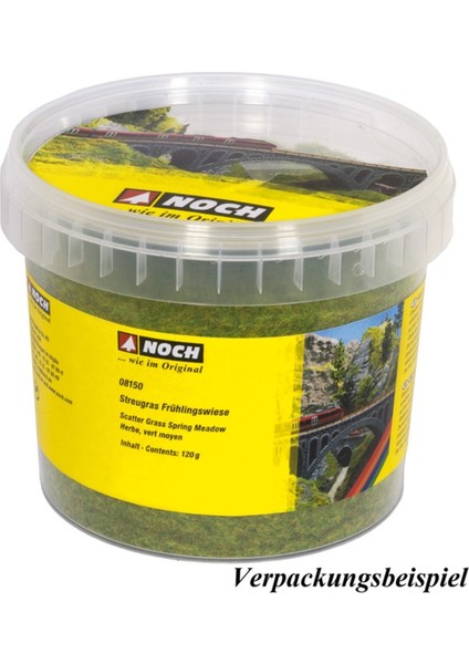 8155 Serpme Çim, Çiçekli Çayır, 2.5 Mm, 120 Gram Diorama Malzemesi modelleri