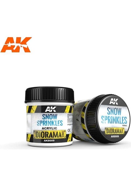 8009 100 Ml. Snow Sprinkes, Akrilik, Diorama Serisi Zemin Dokusu