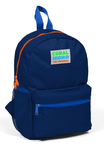 İki Bölmeli Lacivert Sırt Çantası Çocuklar İçin Rahat Taşıma 23516