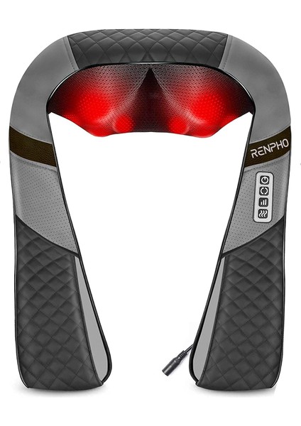 Shiatsu Isı Destekli Boyun Ve Sırt 3d Masaj Aleti