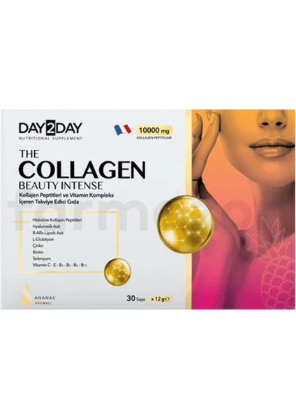 Day2day The Collagen Beauty Intense Ananas Aromalı 30 Saşe