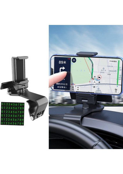 Araba Telefonu Tutucu Montaj Cep Telefonu Standı Braketi 4.7-7.2 '' Telefon Kelepçesi (Yurt Dışından) modelleri