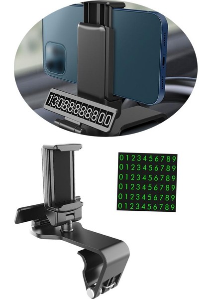 Araba Telefonu Tutucu Montaj Cep Telefonu Standı Braketi 4.7-7.2 '' Telefon Kelepçesi (Yurt Dışından) indirimleri