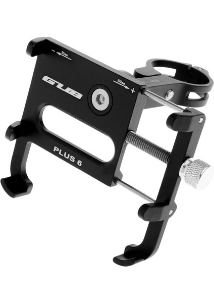 360 Rotasyon Cep Telefonu Tutucu Bisiklet Gidon Dağı Telefon Braketi Siyah (Yurt Dışından)