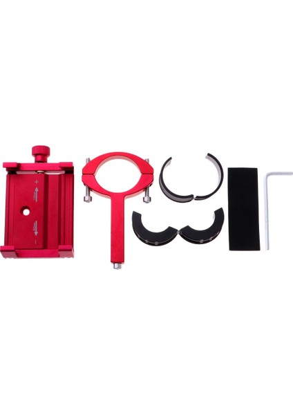 Cep Telefonu Dağı Braketi Motosiklet Standı Tutucu Bisiklet Gidon Telefon Tutucu Kırmızı (Yurt Dışından) modelleri