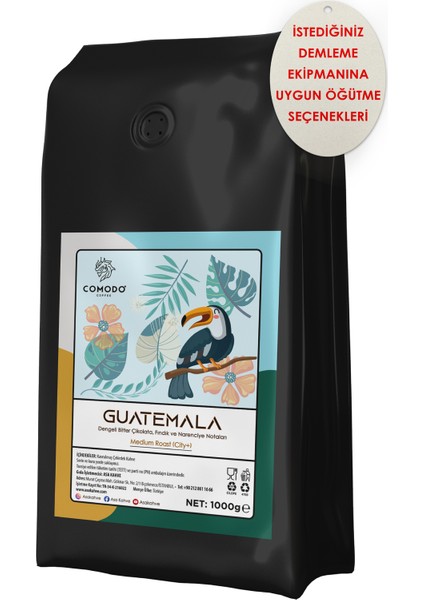 Single Origin Guatemala Çekirdek-Filtre Kahve 1000G
