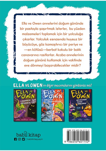 Berbat Kokulu Balık Canavarı - Ella ve Owen 2 (ciltli) -Jaden Kent fiyatları