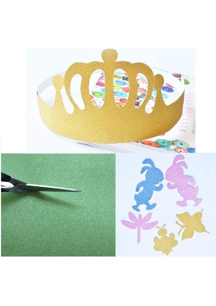 Beyaz Simli Karton 50X70 5 Adet Artlantis Simli Karton Beyaz 5 Adet 50*70 modelleri