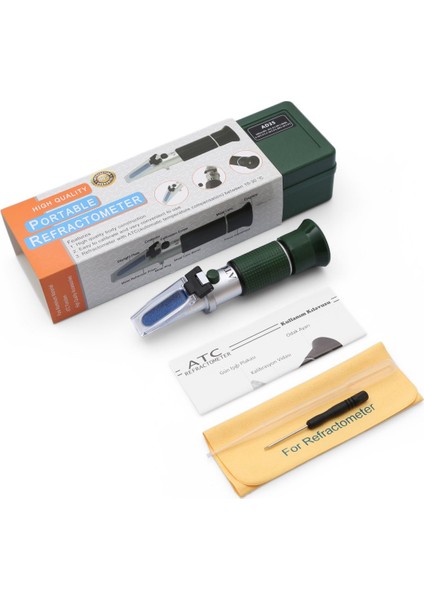 Refraktometre Atc Adblue - Antifriz Akü Refraktometresi - Adblue/cam Suyu - Üre - Glikol Ölçümü - 30..35 Brix