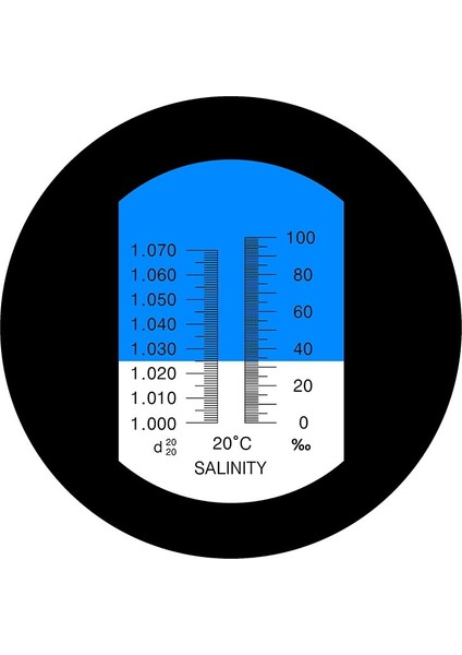 Tuzluluk/yoğunluk Ölçer Refraktometre - 0 – 10 % Atc - Deniz Suyu / Tuzlu Çözeltiler Ölçümü