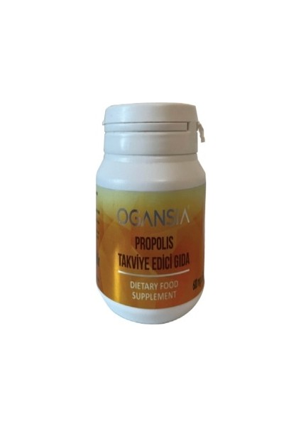 Propolis Takviye Edici Gıda 600 mg 60 Tablet