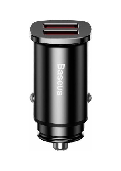 Metal Ultra Hızlı 30W Qc3.0 Çift USB Araç Şarjı Araç Çakmaklık Şarjı LED Işıklı Araç Çakmaklı fiyatları
