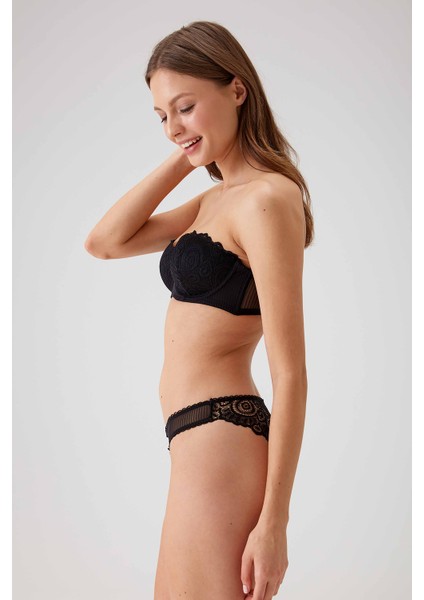 4741 Verona Soft Pushup Straplez Sütyen Takım fiyatları