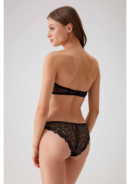 4741 Verona Soft Pushup Straplez Sütyen Takım modelleri