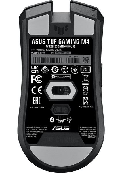 TUF Gaming M4 Wireless Mouse Siyah