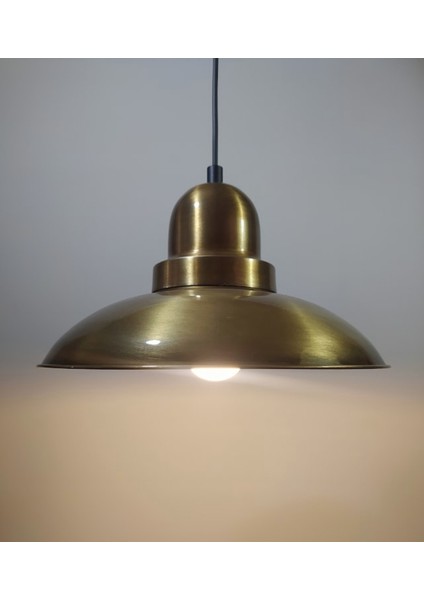 Retro Tekli Metal Sarkıt Avize