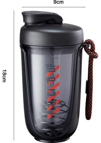 550ML Moda Protein Shaker Silikon Günlük Kullanım Için Narin Dekoratif Protein Çalkalayıcı(Yurt Dışından)