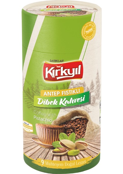 Fıstıklı Dibek Kahvesi 200 gr Silindir Kutu