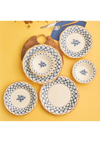 Fiona 18 Parça 6 Kişilik Yemek Takımı