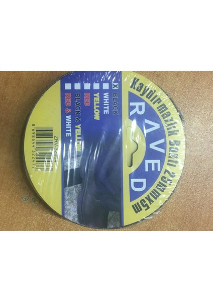 Kaydırmaz Bant Siyah 25MM x 5mt Kaydırmazlık Bantı