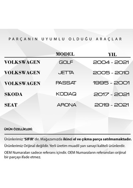 Vw Golf,jetta,passat,skoda Kodiaq Için Bijon Civatası