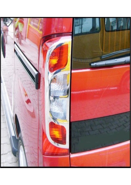Peugeot Bipper Krom Stop Çerçeve 2 Parça 2008> Paslanmaz Çelik modelleri
